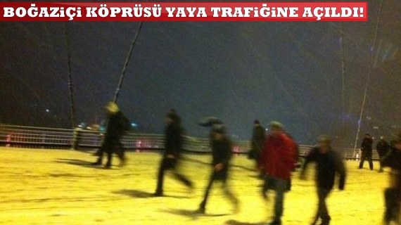 İstanbul'da kar esareti