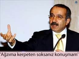 Dinçer, 'Ağzıma kerpeten soksanız konuşmam'