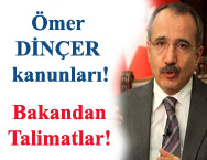 Ömer DİNÇER kanunları!