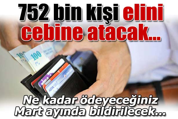 Rakamı biz yazdık gel vergini öde!