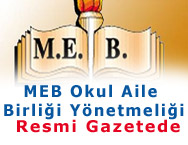 Milli Eğitim Bakanlığı Okul Aile Birliği Yönetmeliği