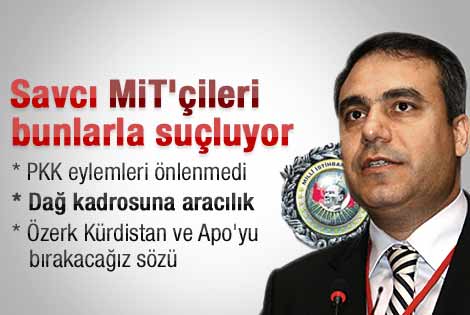 Savcıların MİTe yönelik suçlamaları