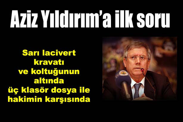 Futbolda şike davası başladı