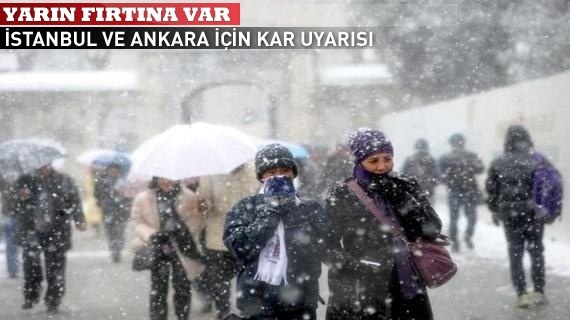 Yarın mecbur kalmadıkça dışarı çıkmayın
