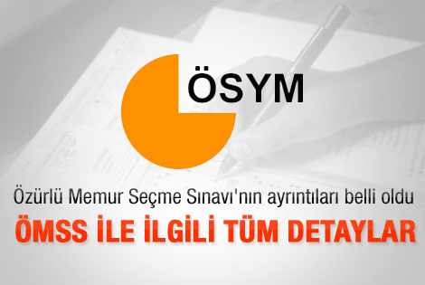 ÖSYM'den özürlü memur seçme sınavı açıklaması