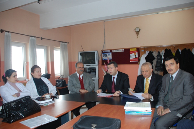 Milli Eğitim Müdürü H.Ali OKURun Okul Ziyaretleri