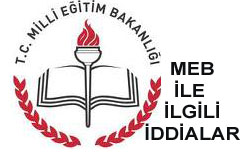 MEB İli İlgili İddialar