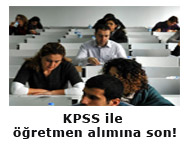 KPSS ile öğretmen alımına son!