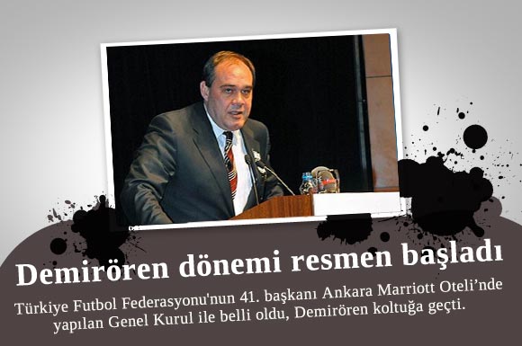 Yıldırım Demirören TFF'nin yeni başkanı oldu