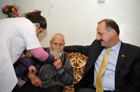 Mamak'ta evde sağlık hizmeti