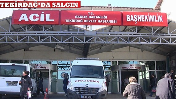 Bir gecede 124 öğrenci hastanelik oldu