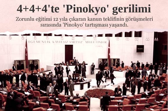 Milli Eğitim Komisyonu'nda 'Pinokyo' tartışması