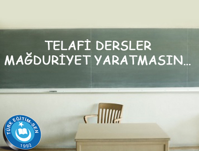 Telafi Dersler Mağduriyet Yaratmasın