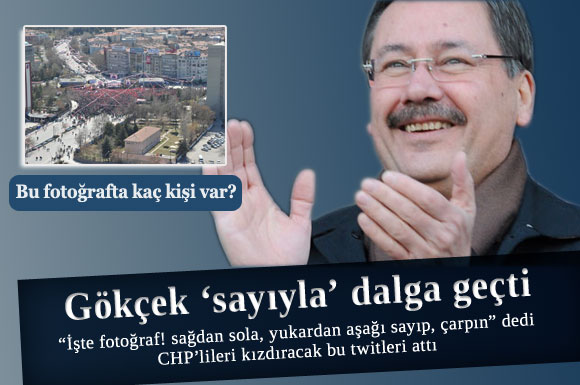 Melih Gökçek'ten alay dolu twitler!