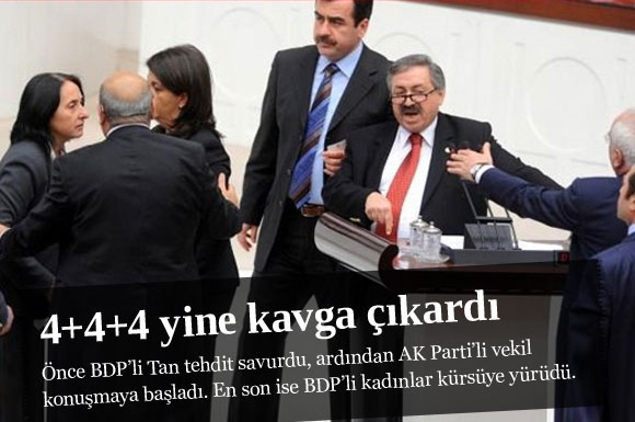 4+4+4 yasası yine kavga çıkardı