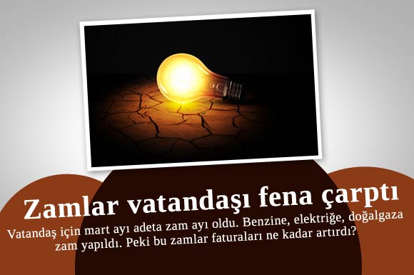 Zamlar vatandaşı fena çarptı