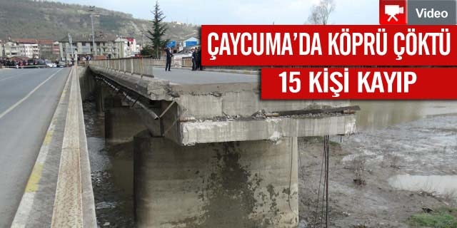 Çaycuma'da Köprü Faciası
