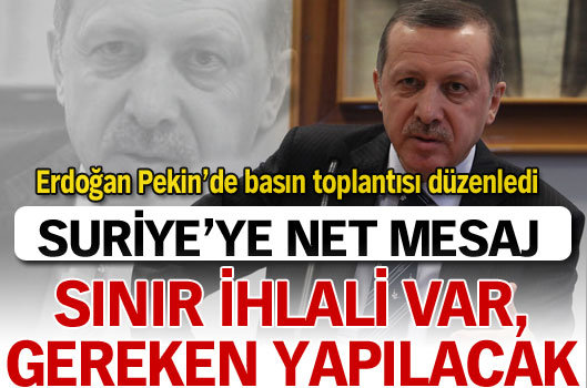 'Sınır ihlali var, gereken yapılacak'