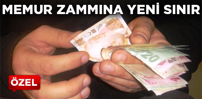 Memur zammına yeni sınır(%5,1)