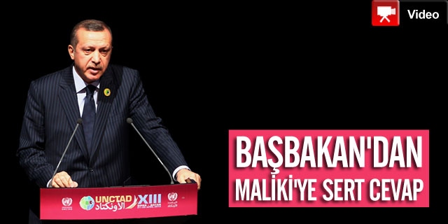 Başbakan'dan Maliki'ye Sert Cevap