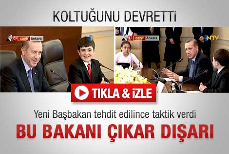 Başbakan'dan DİNÇER'e Şaka Yollu Rest