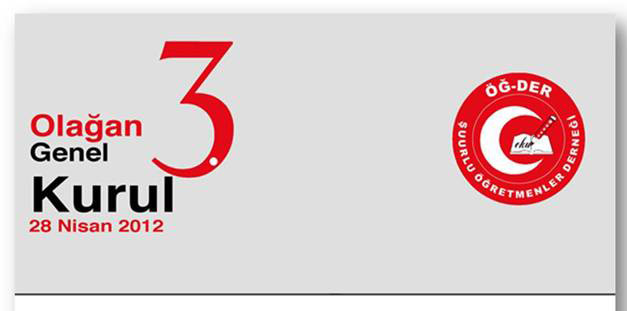 Şuurlu Öğretmenler Derneği 3. Genel Kurulu 28 Nisan 2012'de yapılacak