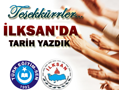 İlksan Seçim Sonuçları