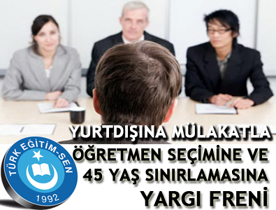 Mülakatla Öğretmen Seçimine Yargı Freni