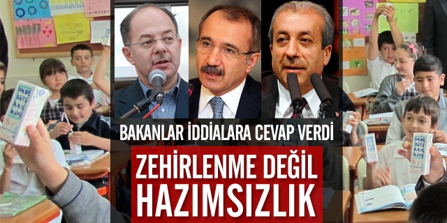 "Zehirleme değil, hazımsızlık!"