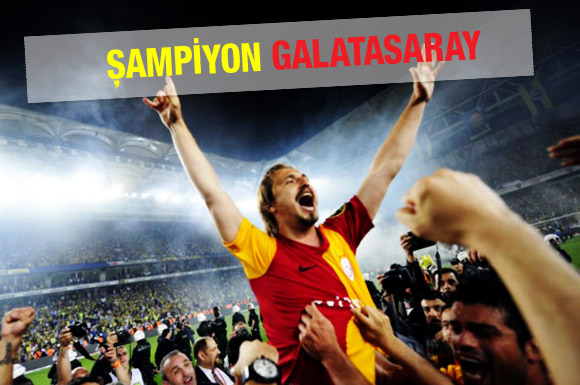 Ve şampiyon Galatasaray