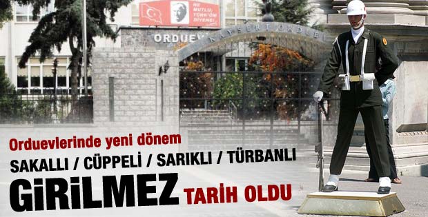 Orduevlerinde yeni kıyafet düzenlemesi