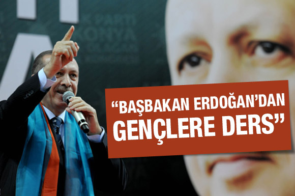 Erdoğan gençlere hitap etti
