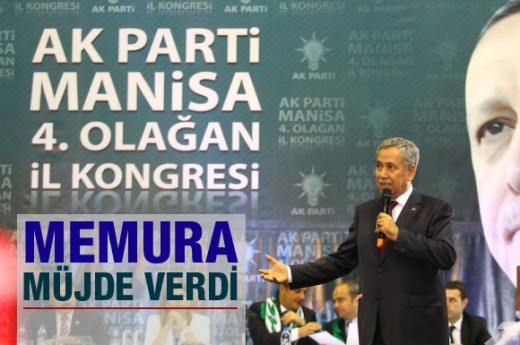 Bakan Arınç'tan memura zam müjdesi