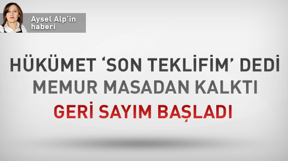 Memur zammı için geri sayım başladı