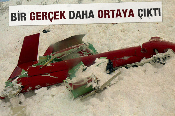 Helikopter kazasıyla ilgili şok bilgiler!