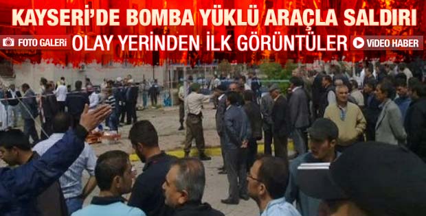 Kayseri'deki patlamadan ilk görüntüler - Galeri
