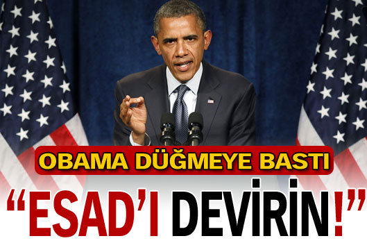 "Esad’ı bu yıl devirin"