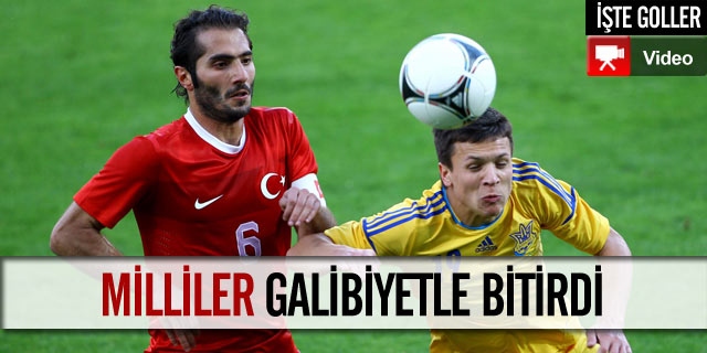 Milliler Galibiyetle Bitirdi