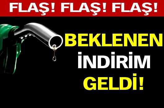 Beklenen indirim geldi!
