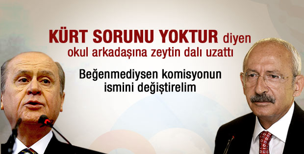 Kılıçdaroğlu'ndan Bahçeli'ye zeytin dalı
