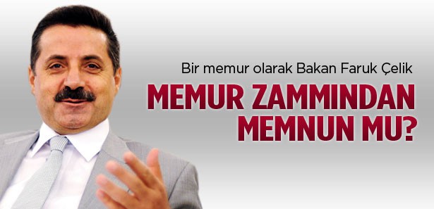 Bakana 'zamdan memnun musunuz?' sorusu!