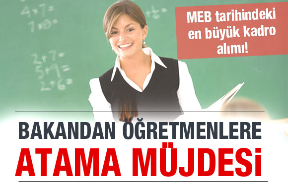 Ağustos'ta 40 bin öğretmen atanacak/ Video
