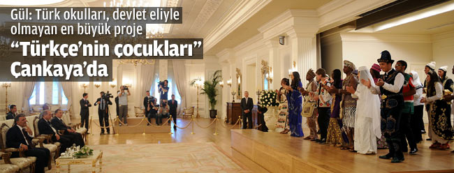 Türkçe'nin çocukları Çankaya'da