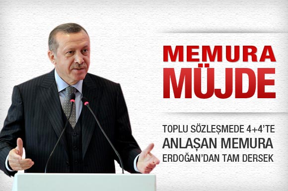 Memura enflasyon oranında zam müjdesi