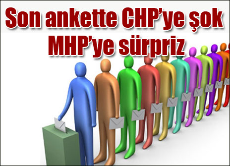 Son ankette MHP sürprizi