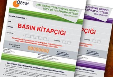 LYS Soru kitapçıkları yayınlandı