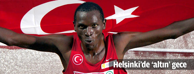 Helsinki'de 'altın' gece