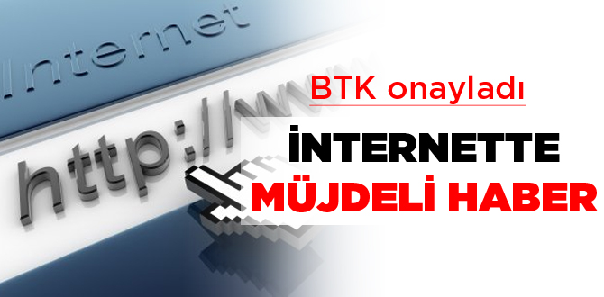 İnternete indirim geliyor!