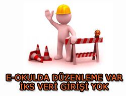 e-Okul'da Düzenleme Yapılmadan Veri Girişi yok