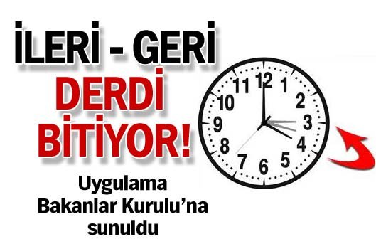 İleri-geri derdi bitiyor